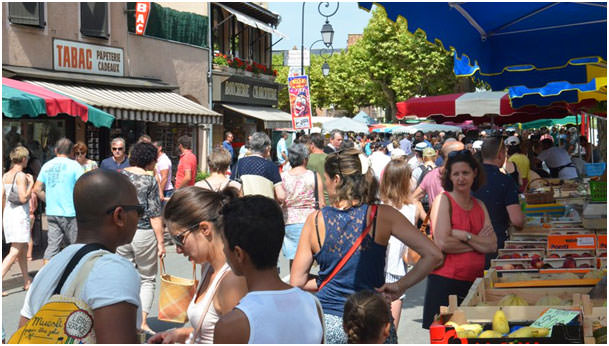 Marché de Marcillac-Vallon